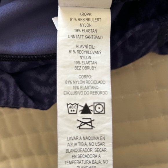 Patagonia Women’s Maipo 7/8 Tights Leggings in Oak Waves Sound Blue, Size Small - Picture 8 of 10